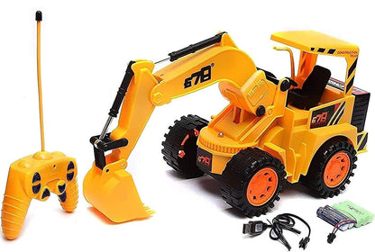 Remote Control LED Construction Toy Truck