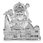 Shri Ram Mandir Standing Ayodhya Janmabhoomi Temple Silver Metal for Car Accessories for Dash Board, Pooja & Gift,Items for Home & Office