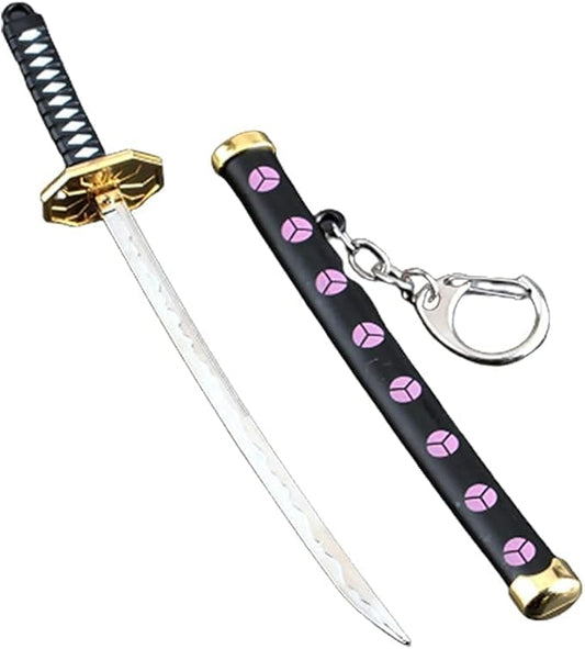 Katana Purple Sheathed Alloy, Collectible Toy Model, Anime Merchandise - 6inchcha (6inKatana_Z2)