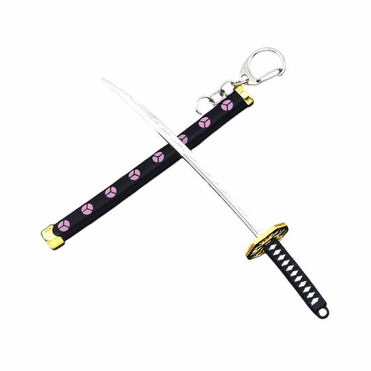 Katana Purple Sheathed Alloy, Collectible Toy Model, Anime Merchandise - 6inchcha (6inKatana_Z2)