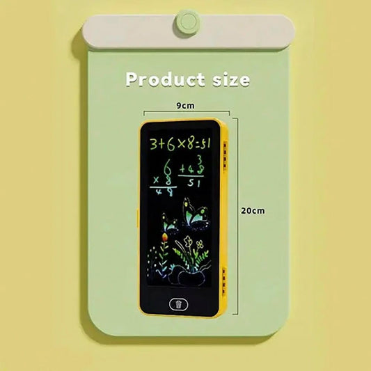 LCD Writing Pad & Pencil Case Combo – Erasable Drawing Board with Lock & Erase