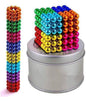 Magnetic Ball Set – 216-Piece 6x6 Colorful Cube Puzzle Toy (5mm, 8 Colors)