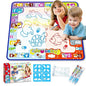 2-in-1 Doodle Water Drawing Mat for Kids 3+ Years – No-Mess Reusable Magic Coloring & Educational Painting Toy for Toddlers.