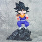 Cute Goku On Mountain Action Figurine