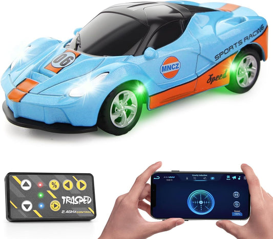 Mini Pocket Size RC 1.64 Car with App Control & 4 Driving Modes