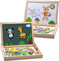 Wooden Magnetic Educational Learning Board. Digital Learning.