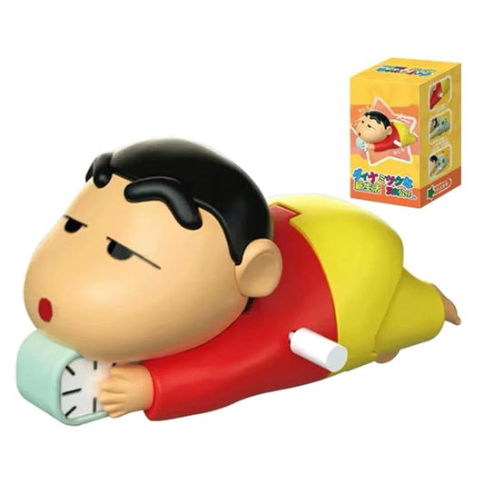 Crawling Shinchan Action Figure Movable Toy for Babies, Key Operated Wind Up Toys for Kids