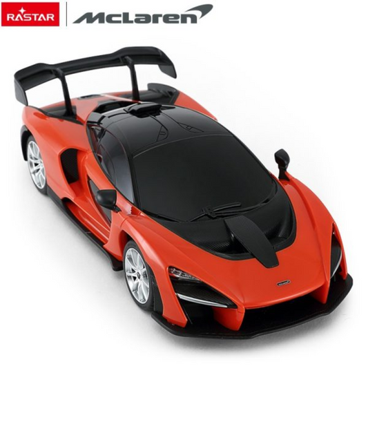 RASTAR Licensed McLaren Senna RC Car 1:24 Scale – Official Remote Control Racing Car