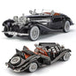 Merceedes Benz Classic 500K Vintage Diecast 1:24 (Black)