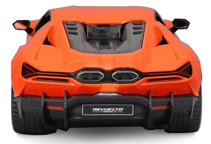 1/24 Scale Model Compatible with Lamborghini Revuelto Hybrid Sports Car Replica Miniature 2023 (Orange)