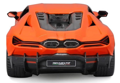 1/24 Scale Model Compatible with Lamborghini Revuelto Hybrid Sports Car Replica Miniature 2023 (Orange)