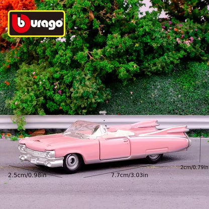 Official Bburago 52 1959 Cadillac Eldorado Biarritz - 1 : 64 Diecast Scale Model
