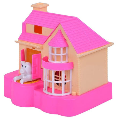 Puppy House| Coin Collecting Piggy Bank for Kids Pink