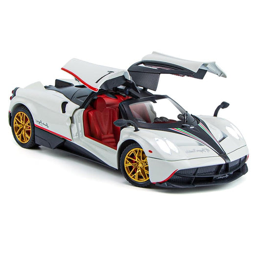 Toy Car Model Pull Back Die-Cast 1:24 with Lights and Sound