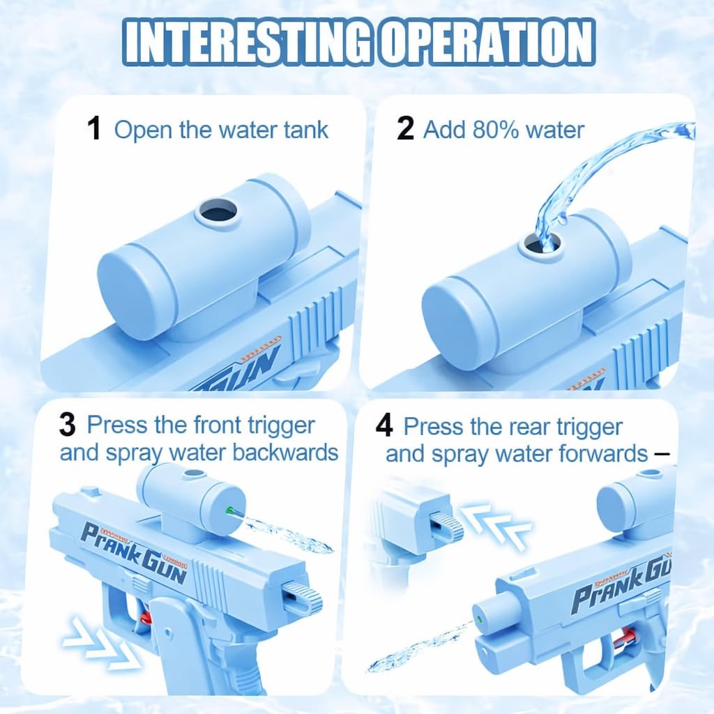 Trending Prank Gun - 2 Way Water Gun