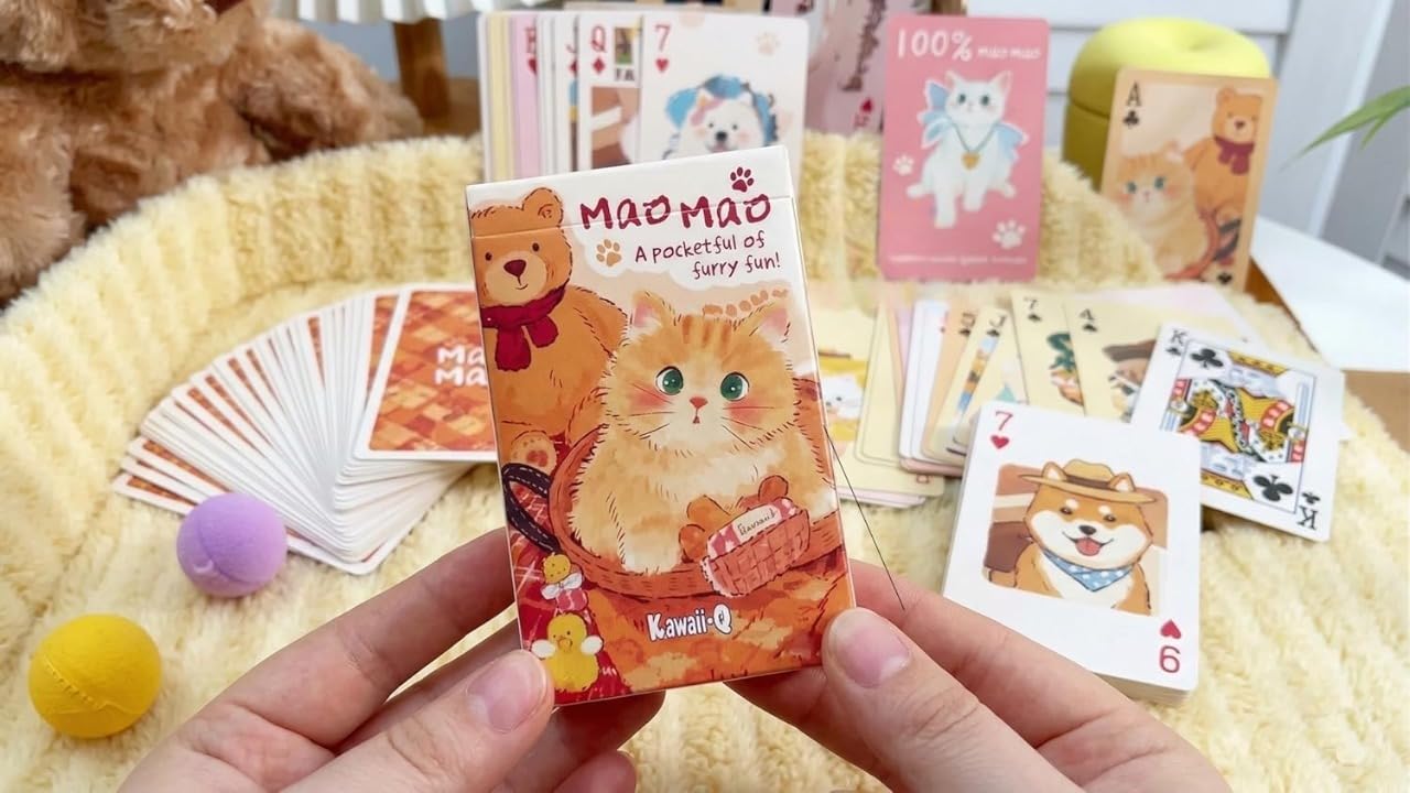 MAO MAO Kawaii Playing Cards