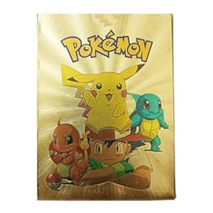 55-Pcs Golden Booster Box – Pocket Monster Compatible Cards