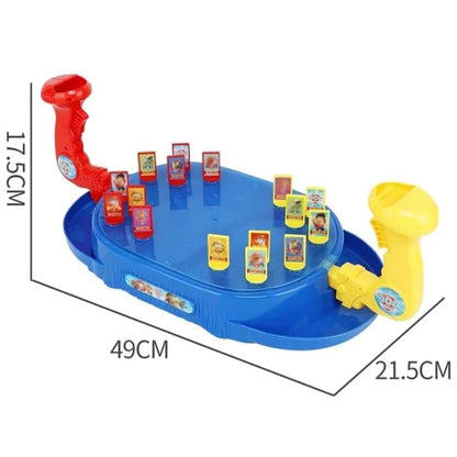 PAW Patrol Pinball Game Board, Kids Marble Shooting Game with Joystick, Interactive Table Game