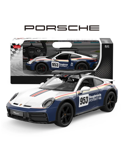 RASTAR Licensed Porsche 911 Dakar RC Car 1:14 Scale – Official Remote Control Racing Car