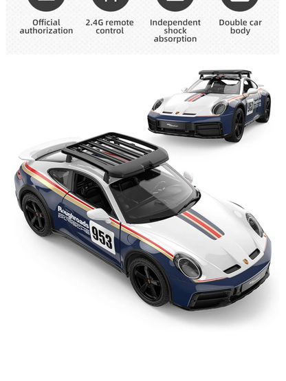 RASTAR Licensed Porsche 911 Dakar RC Car 1:14 Scale – Official Remote Control Racing Car