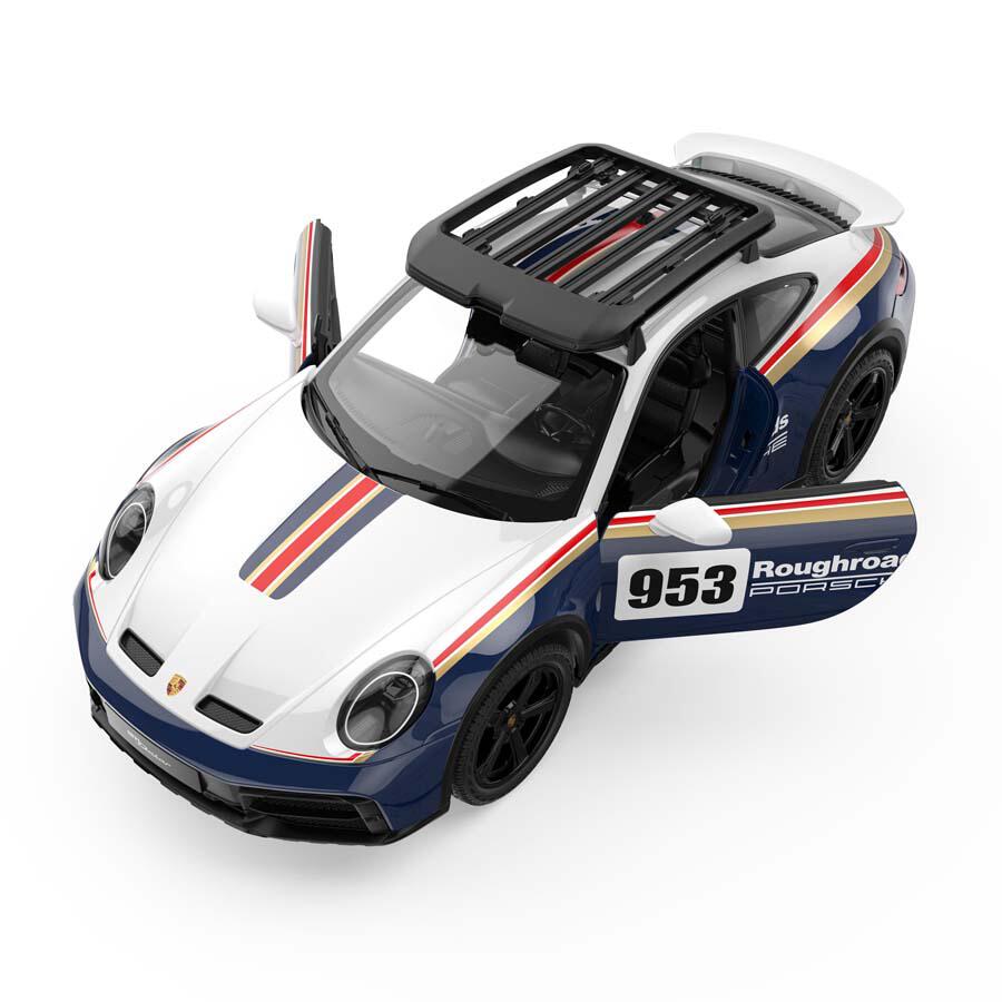 RASTAR Licensed Porsche 911 Dakar RC Car 1:14 Scale – Official Remote Control Racing Car