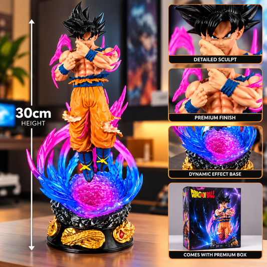 Dragon Ball Z Son Goku Ultra Instinct Figure 30cm with Box