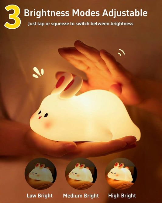 Big Face Rabbit Night Light (Pack of 1)