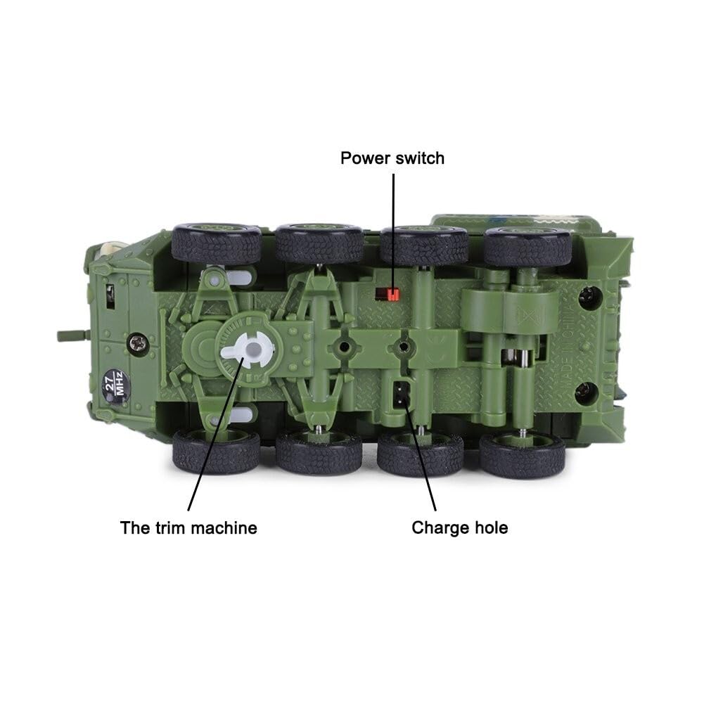 Mini RC Military Tank – M1128 Stryker Remote Control Armored Vehicle
