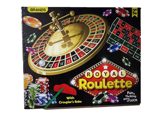 Royal Roulette Board Game – Fun Strategy Game for 2-8 Players, Age 6+