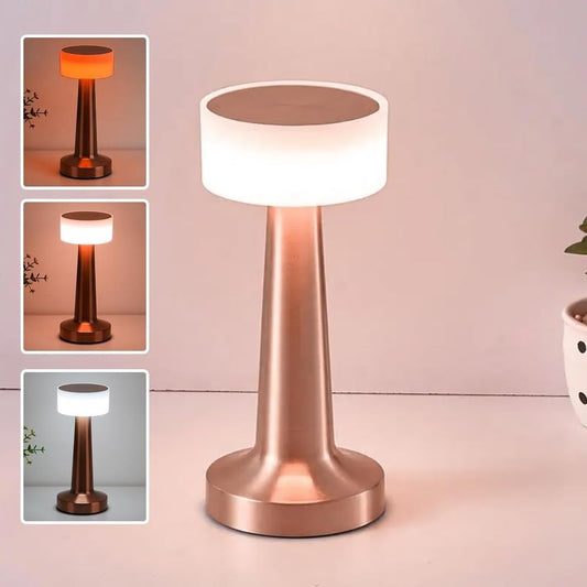 Wick Table Lamp (Pack of 1) (Bronze)