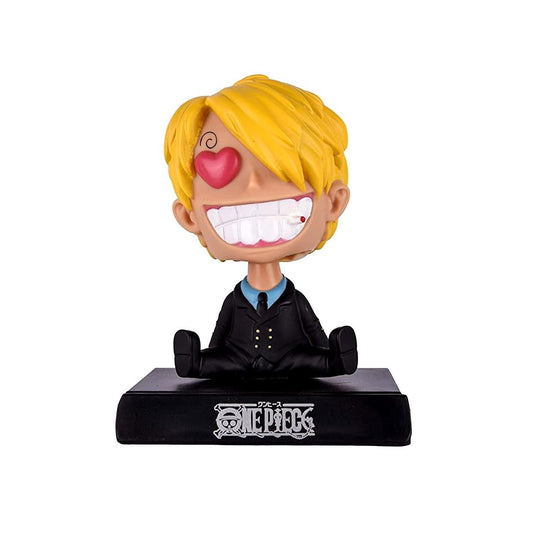 Vinsmoke Sanji One Piece Anime Bobblehead Action Figure Bobble Head