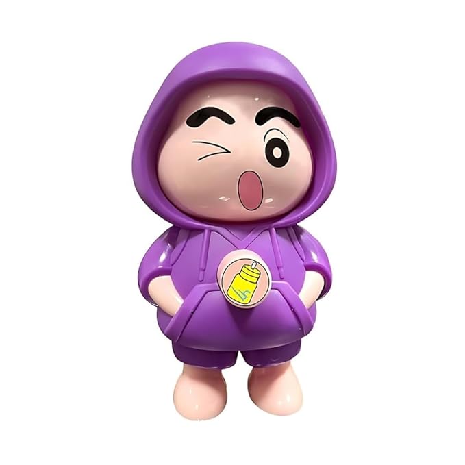 Shinchan Face Changing Keychain (Purple)