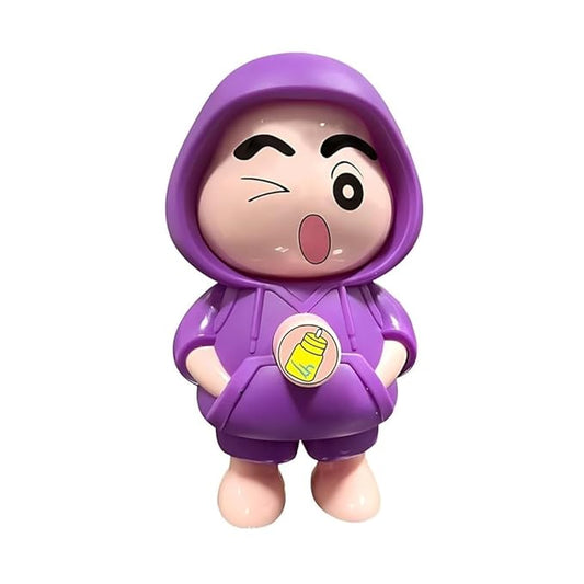 Shinchan Face Changing Keychain (Purple)