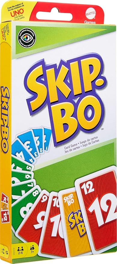 Skip-Bo Card Game Play With Family And Friends