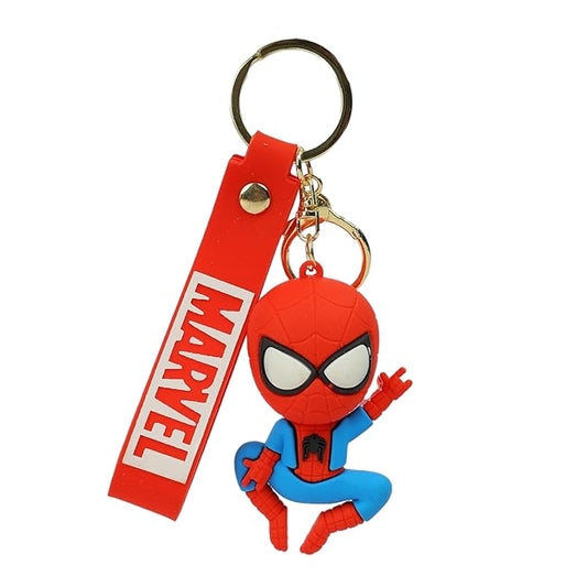 Unleash Your Inner Superher – Dynamic 3D Silicone Keychain