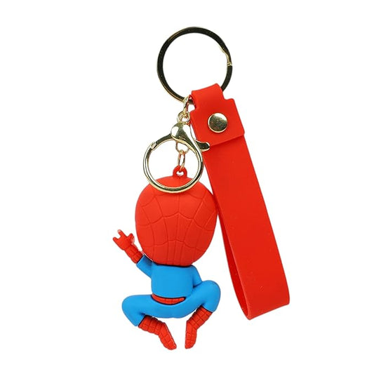 Unleash Your Inner Superher – Dynamic 3D Silicone Keychain