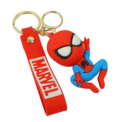 Unleash Your Inner Superher – Dynamic 3D Silicone Keychain