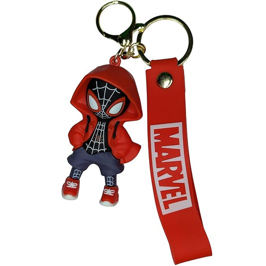 Cartoon Characters Keychain for Girls Boys, Cute Silicon Keychains Accessories Keyring Key Purse Backpack Car Charms for Kids Gifts