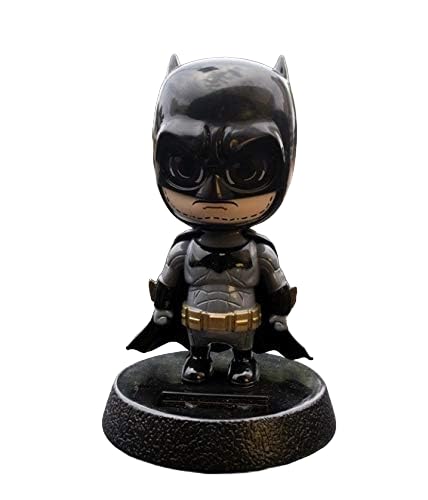 Solar Powered BAT Bobblehead Action Figure Bobble Head Toy Car Mount Figure