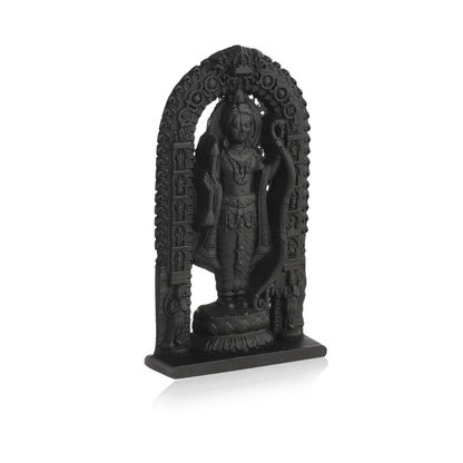 Ram Lalla Idol Ayodhya Metal Shree Ram Lalla Murti Ayodhya Ram Idol for Home Decor, Pooja, Temple Mandir Housewarming Gifts Unique Set of 1 (Height - 2.7 Inch)