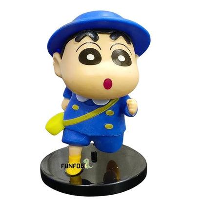Shinchan Action Figure Toy Size - 8.5CM Shinchan Figurine
