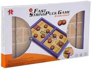 Fast Sling Puck Game – String Hockey & Football Party Toy