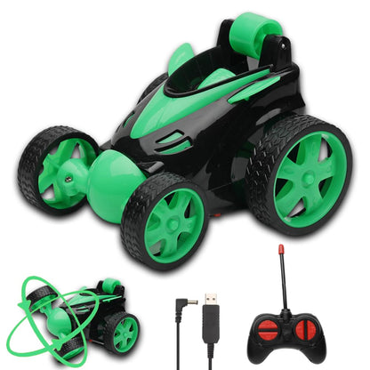 Small Stunt Car 360 rotating (Green or Yellow)