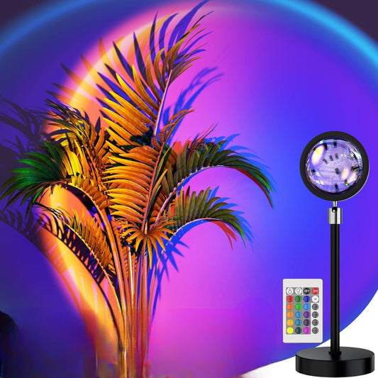 Sunset Lamp with Remote & USB