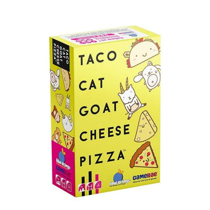 Taco Cat Goat Cheese Pizza The Party Card Game for Kids, Teens, Adults, and Families 10-15 Min, Age 7+, 2-8 Players