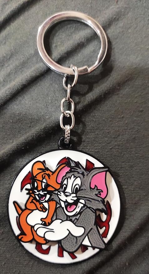 360-Degree Rotating Keychain, Metal