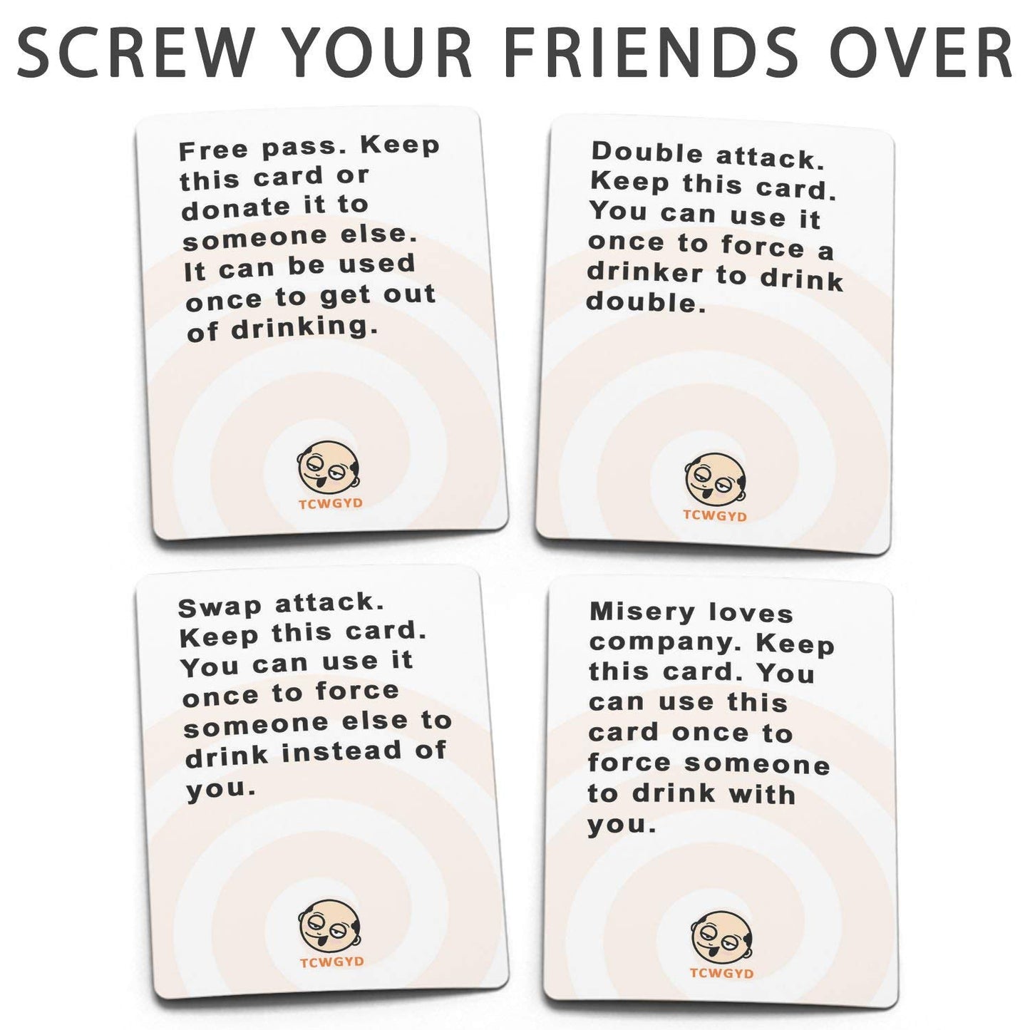 These Cards Will Get You Drunk – Funny Adult Drinking Card Game (21+)