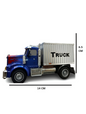 Die Cast Metal truck 1:64 (Blue)