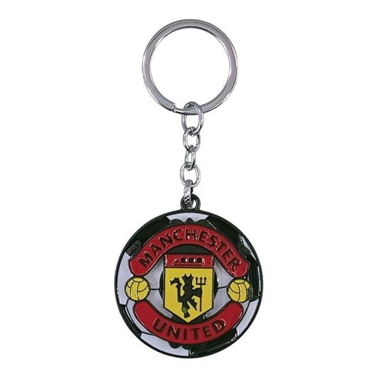 Football Team Spinning Metallic Keychain (Design 3)