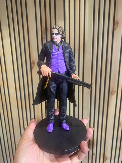 Joker Action Figure (Black and White)